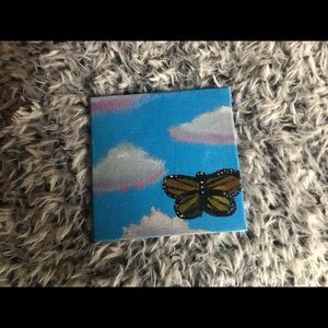 Trendy butterly cloud